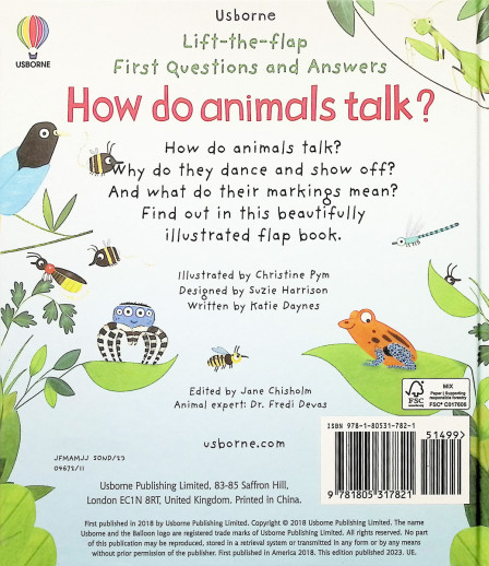 First Questions and Answers: How Do Animals Talk First Questions and Answers: How Do Animals Talk
