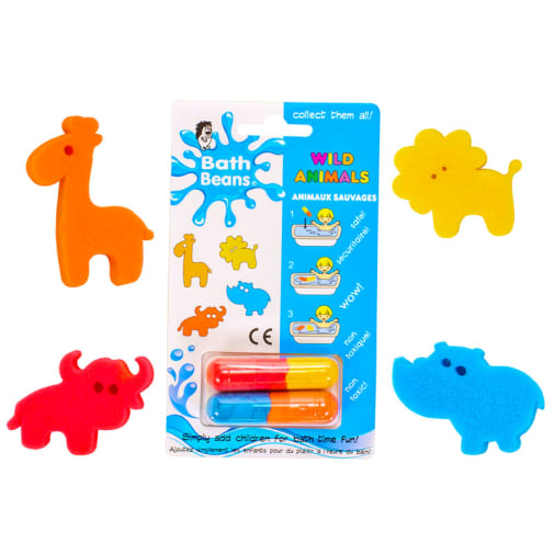 Wild Animals Bath Beans