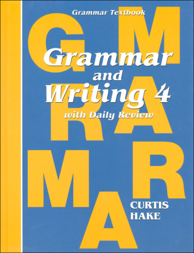 Grammar & Writing 4 Student Grammar Textbook: School Edition