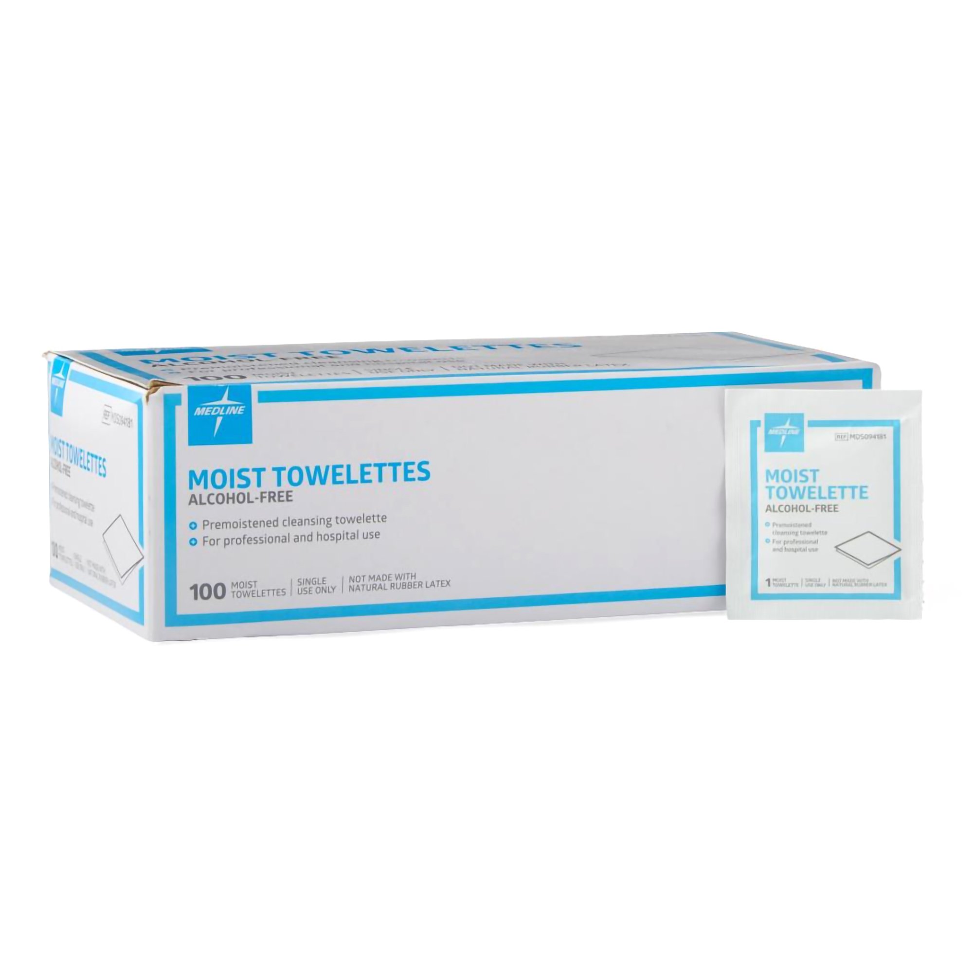 Antiseptic Skin Towelette Med Nap Individual Packet Scented 100 Count MK 370501