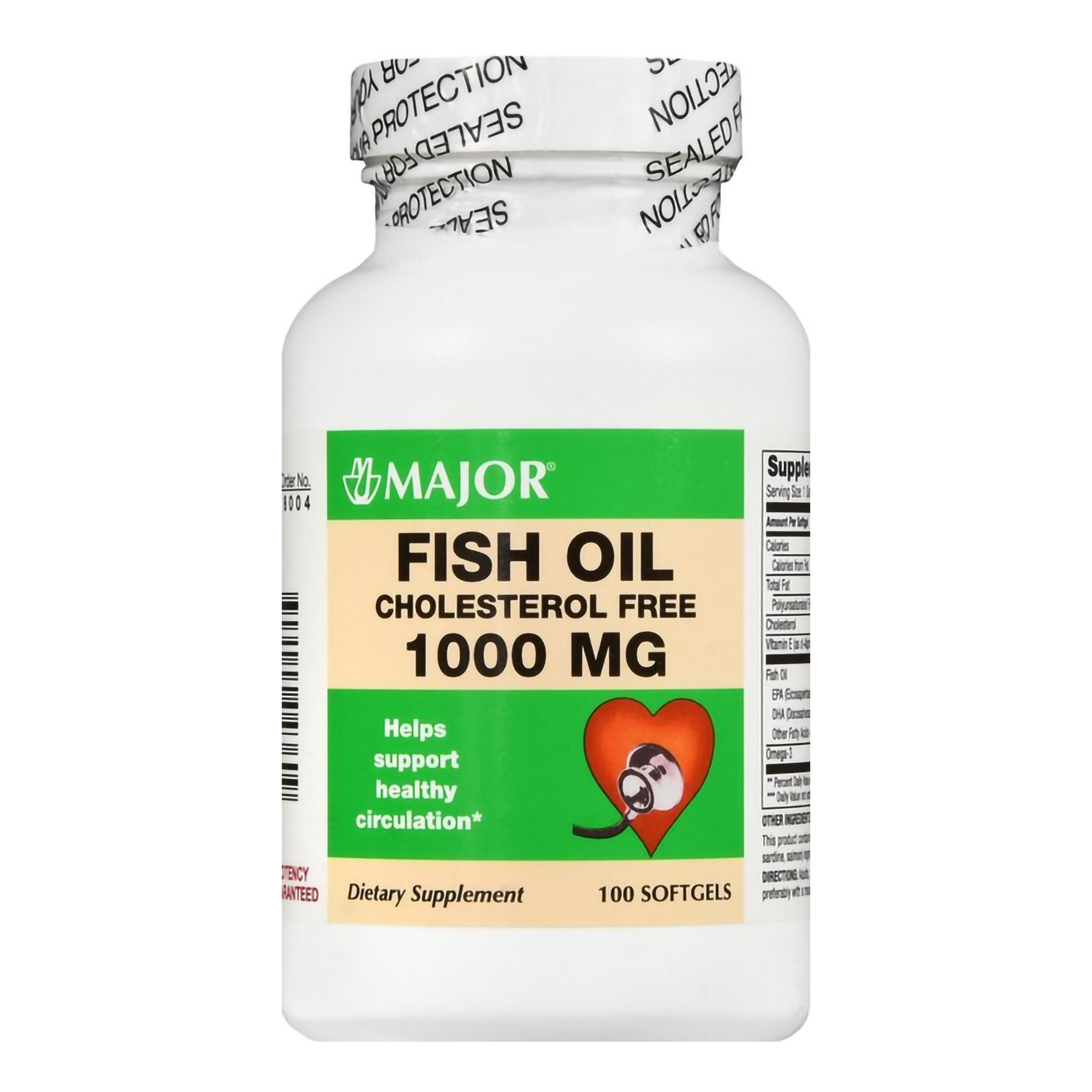 Major Fish Oil Omega 3 Supplement MK 1215073