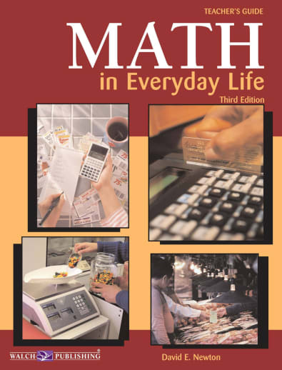 Math in Everyday Life Teacher's Guide