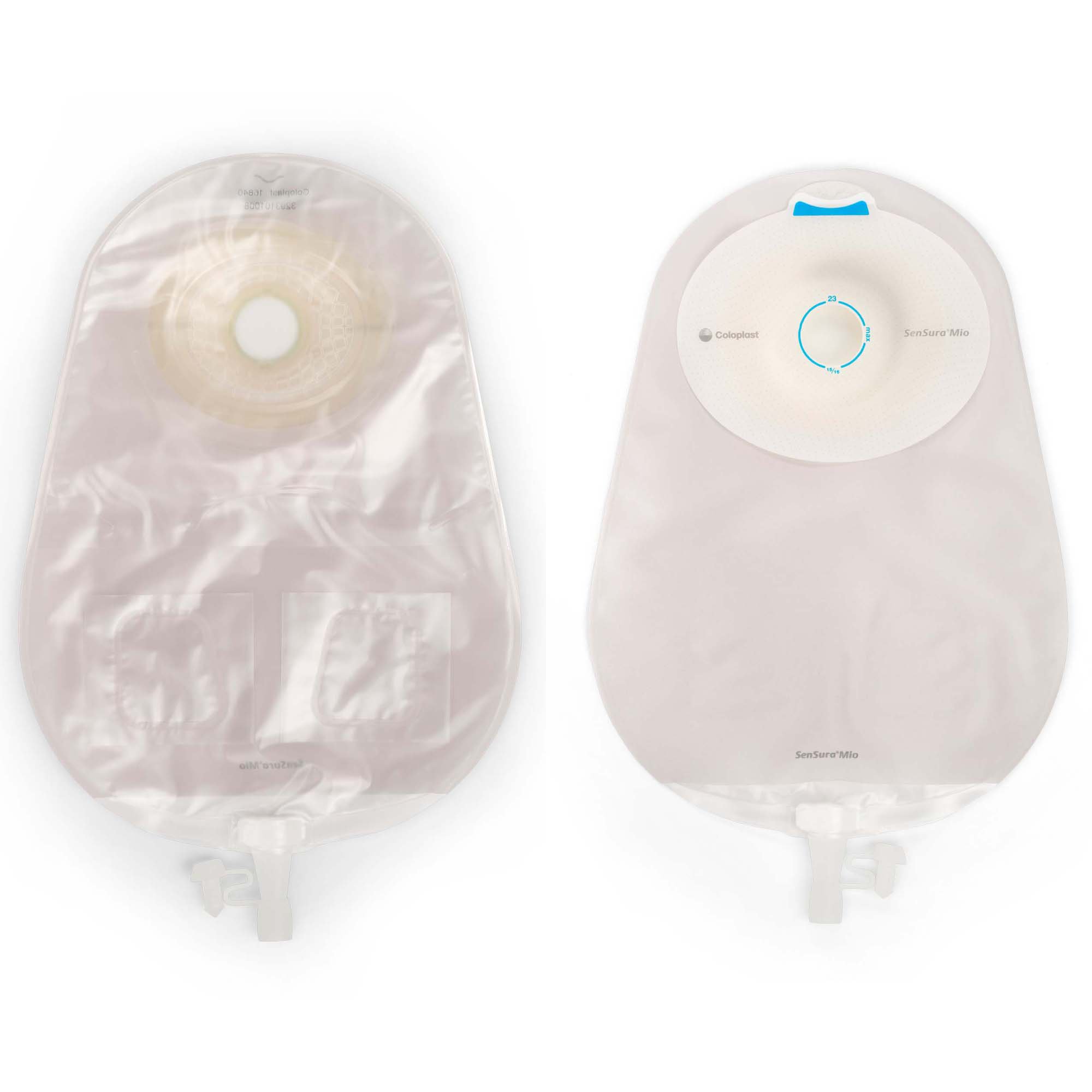 SenSura Mio Convex Deep 1-Piece Transparent Urostomy Pouch, 21mm Stoma MK 1006221