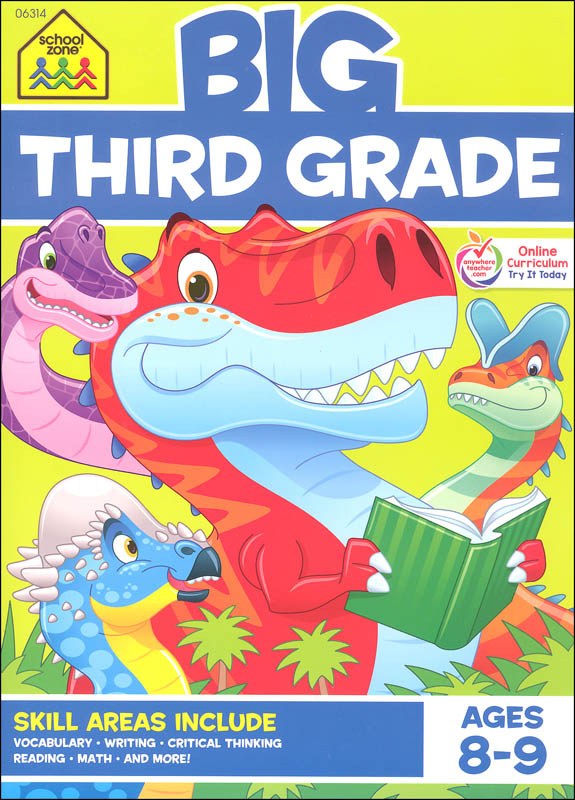 Big Second Grade Workbook by School Zone Publishing Company