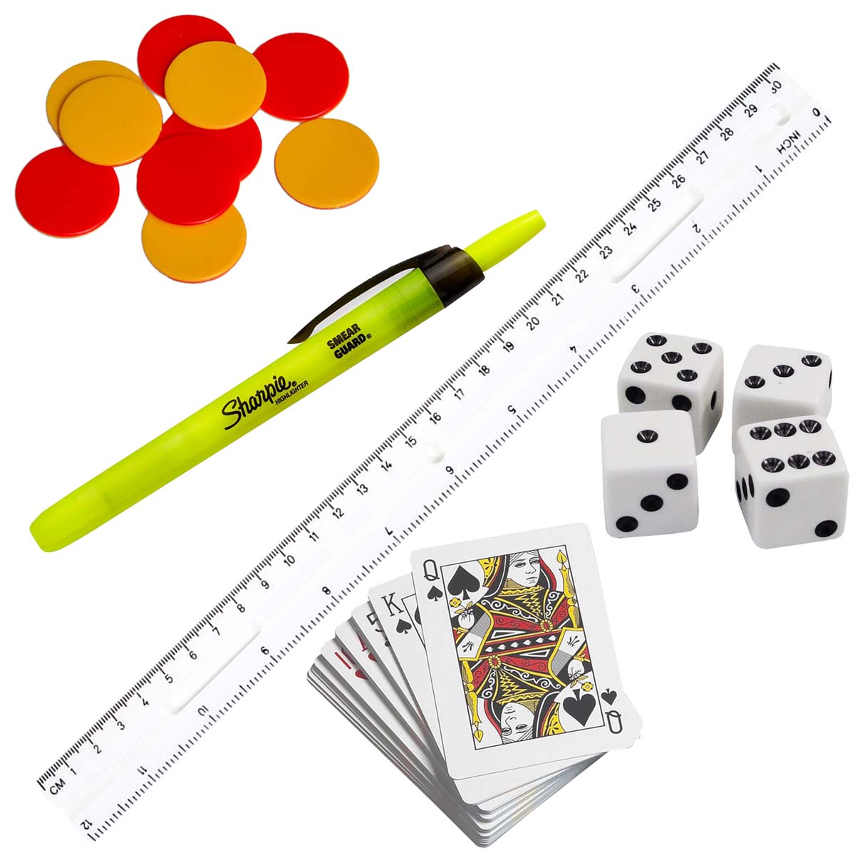 Sixth Grade Math with Confidence Manipulatives Set