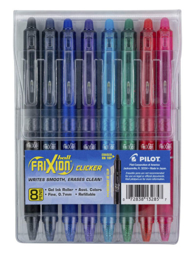 FriXion Clicker Erasable Gel Pen - Extra Fine Pen Point - 0.5 mm