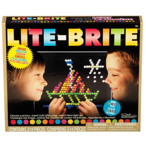 Lite-Brite Complete 214-Piece Set