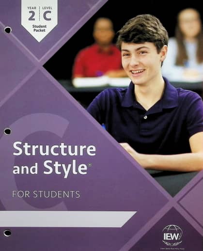 IEW Structure and Style for Students: Year 2 Level C Student Packet only