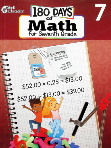 180 Days of Math for Seventh Grade