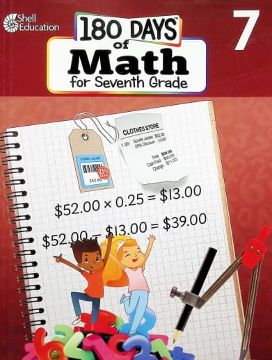 180 Days of Math for Seventh Grade