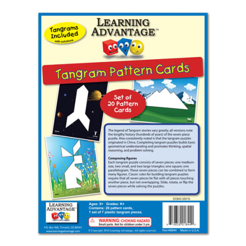 Tangram Pattern Cards