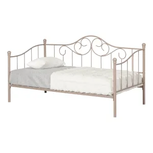 Sofá cama tipo daybed de metal