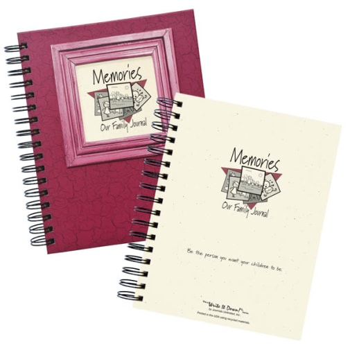 Memories - Our Family Journal - Cranberry