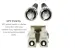 LC to ST Multimode Duplex 50/125 OM2 UPC Fiber Patch Cable, 1 Meter