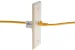 Cat6 Tool Less RJ45 Keystone Jack, White