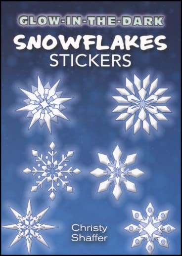 Glow-in-the-Dark Snowflakes Stickers