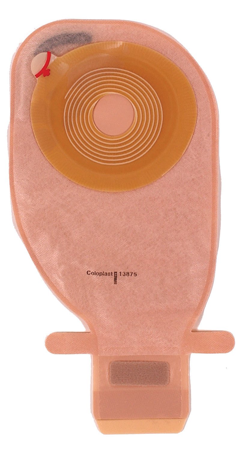 Assura Convex Light 1-Piece Opaque Ostomy Pouch, 22mm Stoma MK 550874
