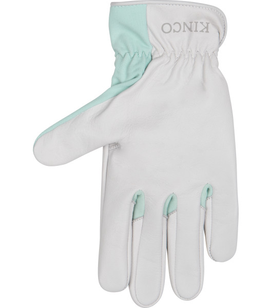 Women's KincoPro&trade; Premium Grain Goatskin & Synthetic Hybrid, Blue, large