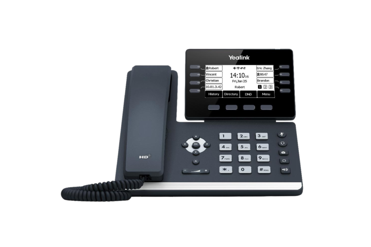 Yealink SIP-T53W WiFi &amp; Bluetooth IP Phone (12 Lines, 3.7in Display)