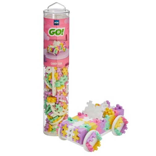 Plus-Plus Tube 200 piece - Color Cars - Candy