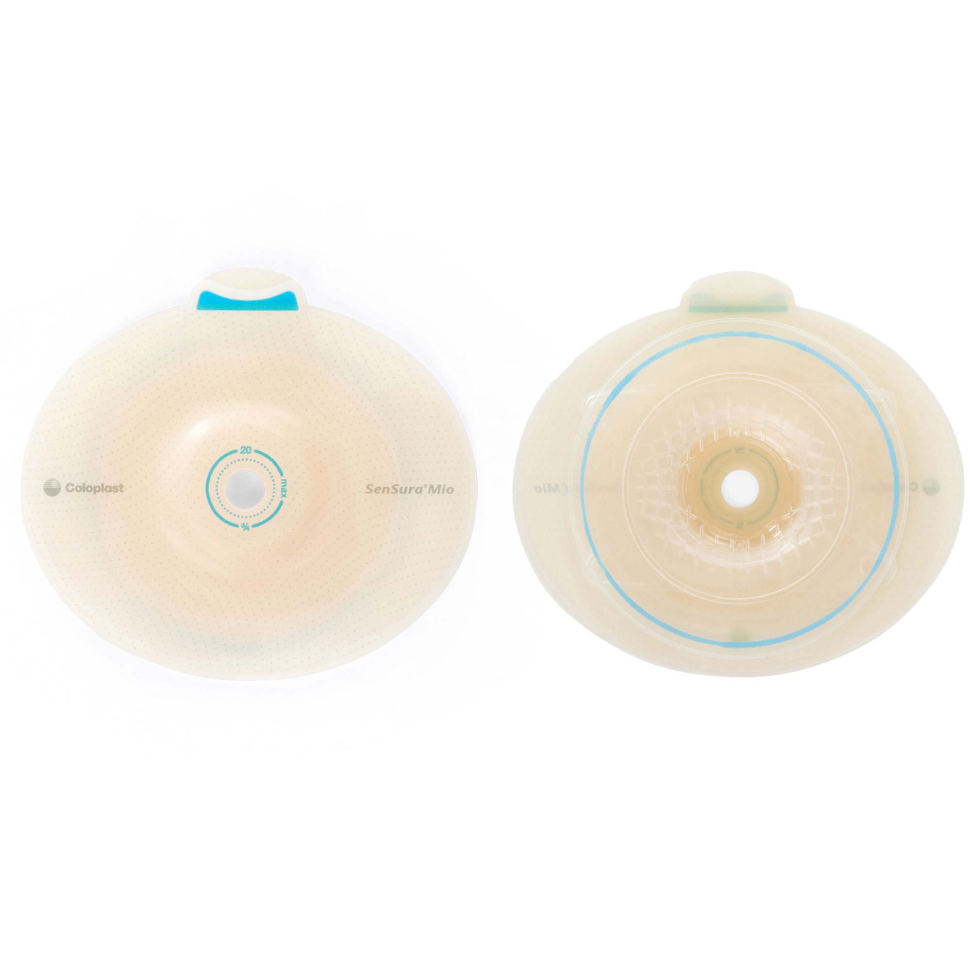 SenSura Mio Flex Convex Light Barrier, 21 mm Stoma Opening, Red Color Match MK 1011418