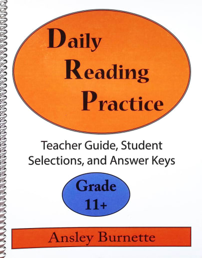 Daily Reading Practice Teacher Guide Grade 11