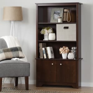Vito - 3-Shelf Bookcase with Doors Vito - 3-Shelf Bookcase with Doors