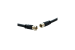 RG6 Coaxial Patch Cable with F-Type Connectors, 6ft, Black
