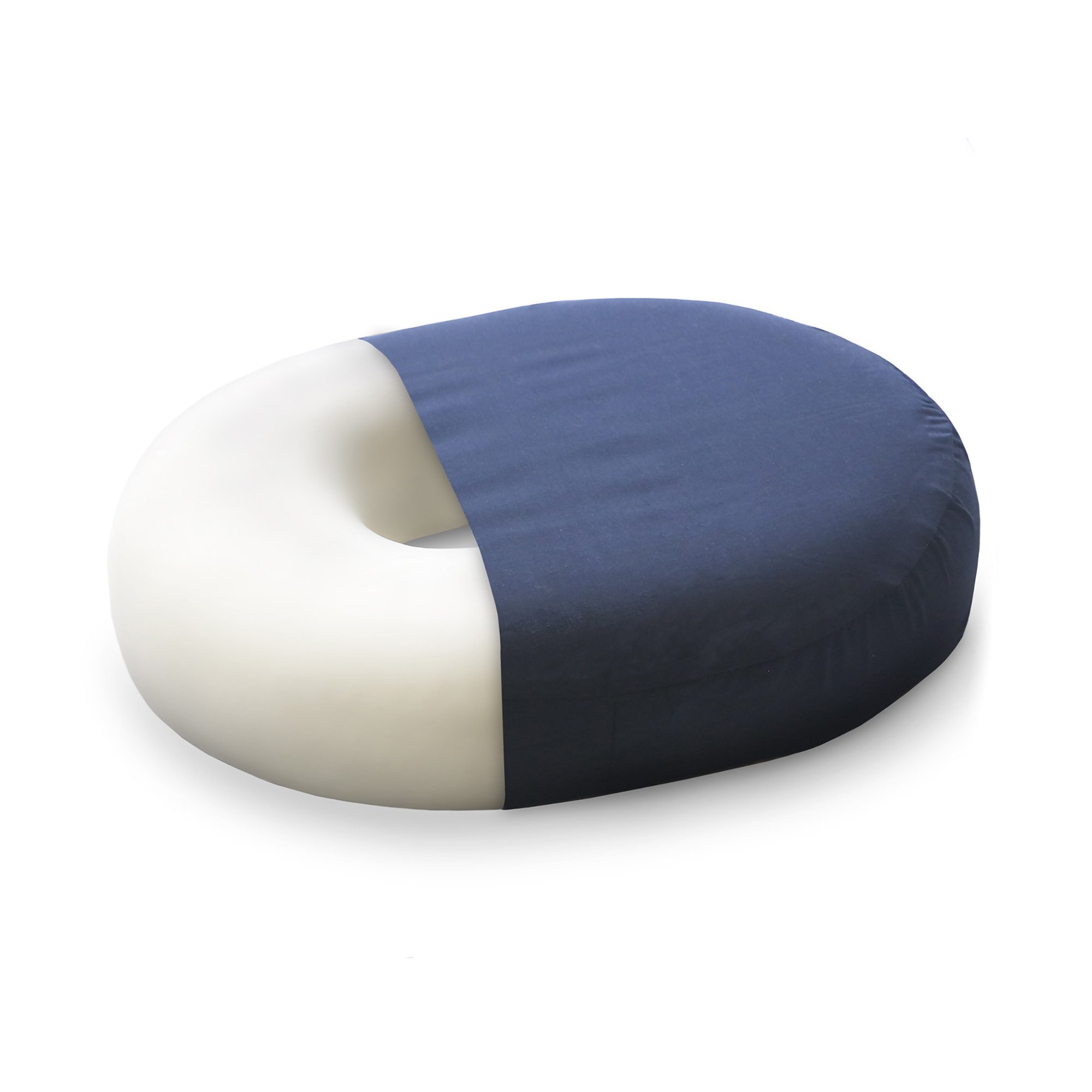 Mabis Healthcare Molded Foam Doughnut Seat Cushion, 16 Inch, Dark Blue MK 512939