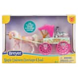 Magic Unicorn Carriage and Foal (Breyer Stablemates)