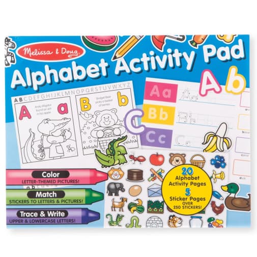 Melissa & Doug Alphabet Activity Pad