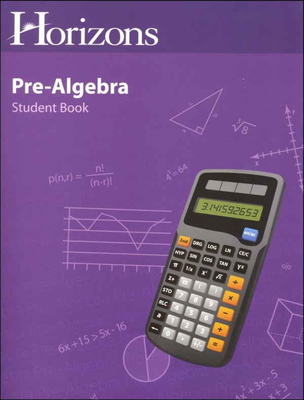 Horizons Pre-Algebra Student Book