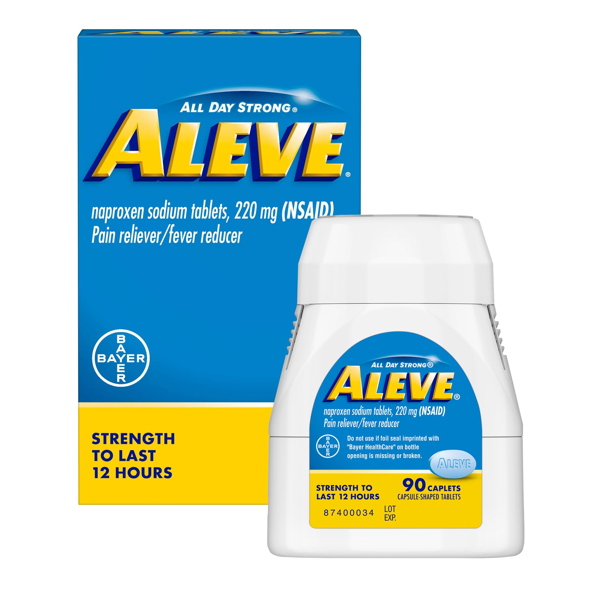 Aleve Naproxen Sodium Pain Relief MK 1194964