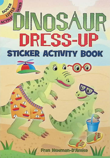 Dinosaur Dress-Up Sticker Activity Book