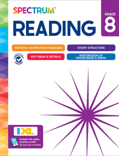 Spectrum Reading 2025 Grade 8