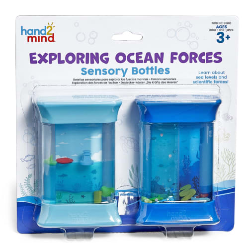 Exploring Ocean Forces Sensory Bottles