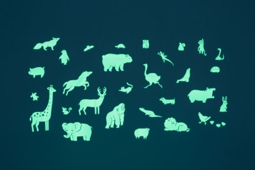 Gloplay Wall Stickers: Animal