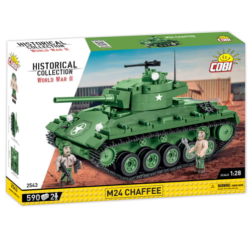 COBI M24 Chaffee American Light Tank - 590 pieces (World War II Historical Collection)