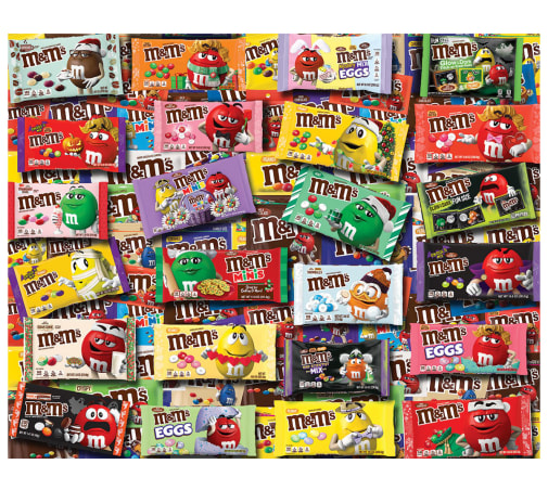 M & M's Puzzle (1000 piece)
