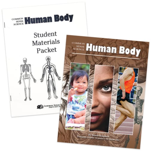 Common Sense Science Human Body Book Package
