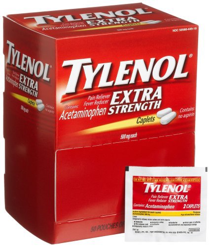 Tylenol Extra Strength Acetaminophen Pain Relief MK 695057