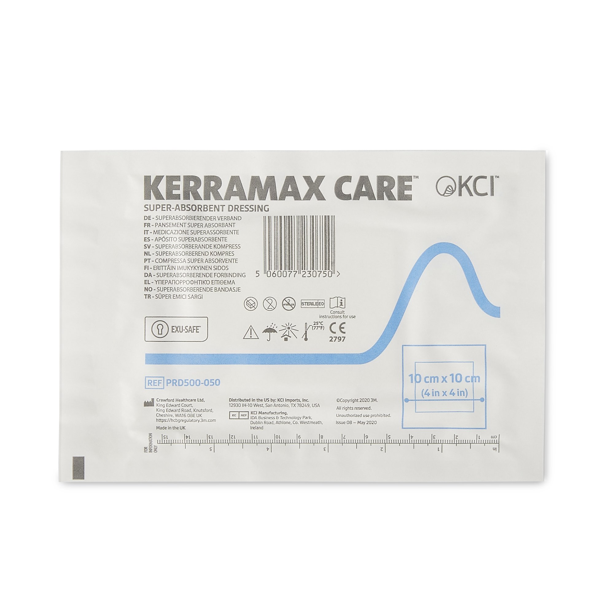 KerraMax Care Super Absorbent Dressing, 4 x 4 Inch MK 1189349