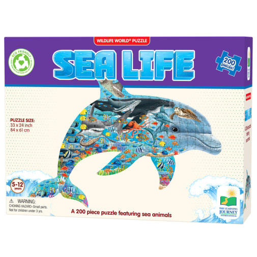 Wildlife World - Sea Life Puzzle (200 piece)