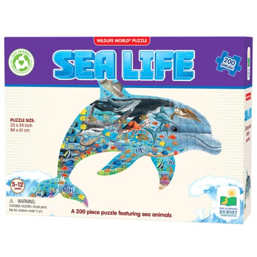 Wildlife World - Sea Life Puzzle (200 piece)