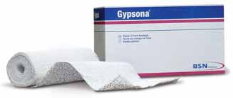 Plaster Bandage Gypsona S 8 Inch X 15 Foot Plaster of Paris / Plastic White MK 400321