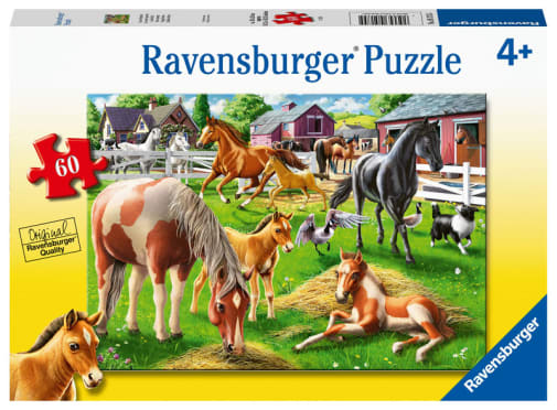 Ravensburger Happy Horses Children's Puzzle (60 piece)
