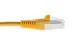 Cat5e Shielded Ethernet Patch Cable, Half-moon Boot, 25 ft, Yellow