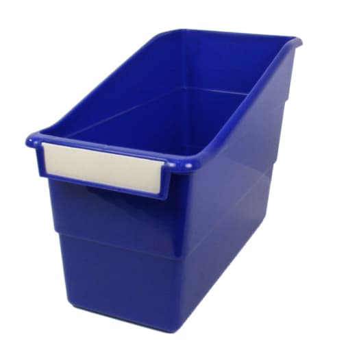 Tattle Shelf File - Blue