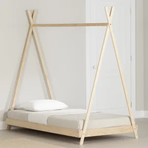 Base para cama en madera maciza