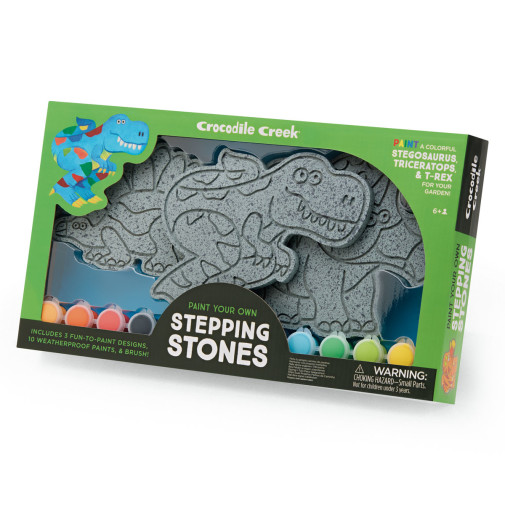 Paint Your Own Stepping Stones - Dinosaur